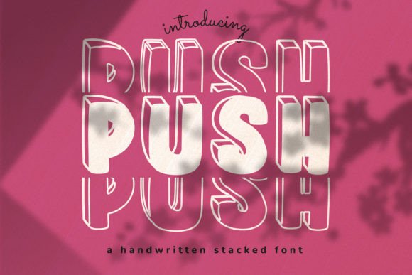 Push Font