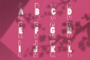 Alternative view of Push Font