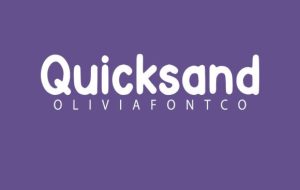 Quicksand Font