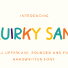 Quirky Sans Font