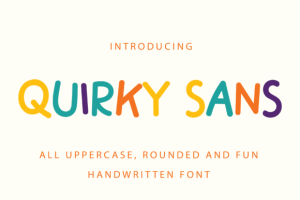 Quirky Sans Font