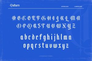 Alternative view of Qultures Font