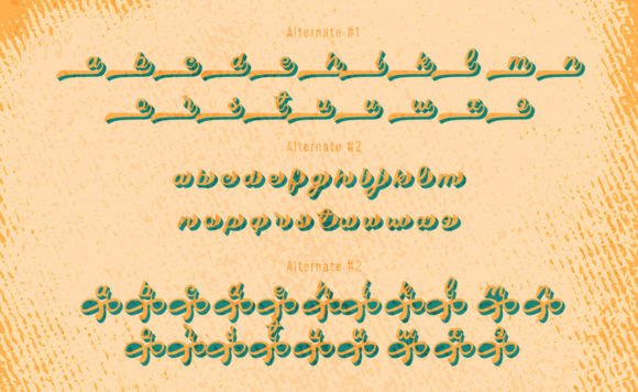 Radial Vintage Font - Image 7
