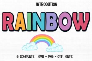 Rainbow Font