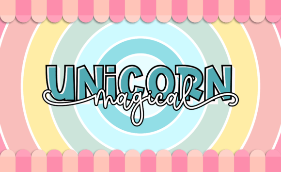 Rainbow Memories Font - Image 4