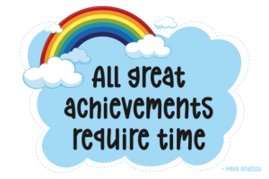 Alternative view of Rainbow of Friendship Font