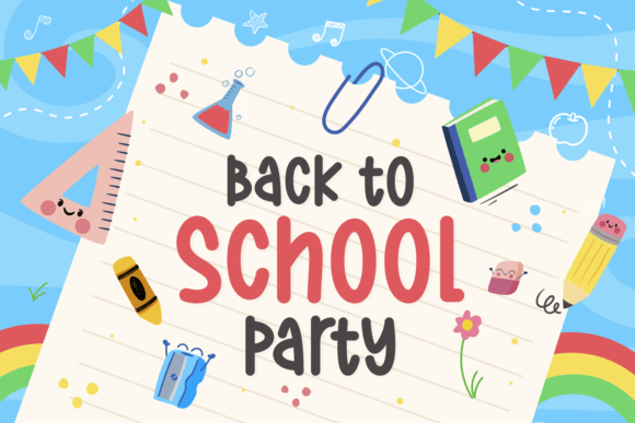 Rainbow of Friendship Font - Image 3