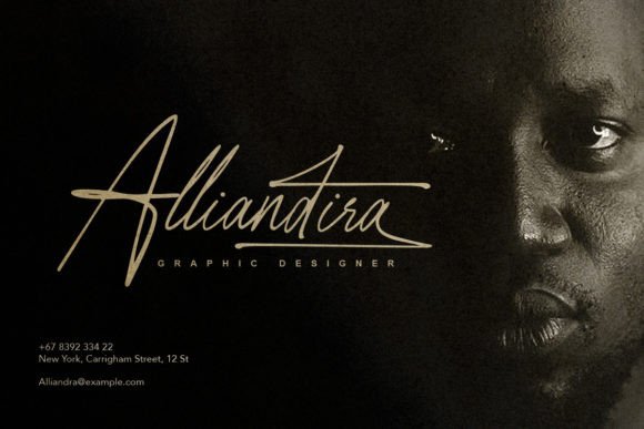 Raleigh Handwriting Font - Image 3