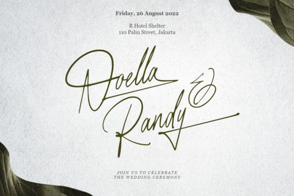 Raleigh Handwriting Font - Image 4