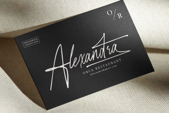 Raleigh Handwriting Font - Image 7