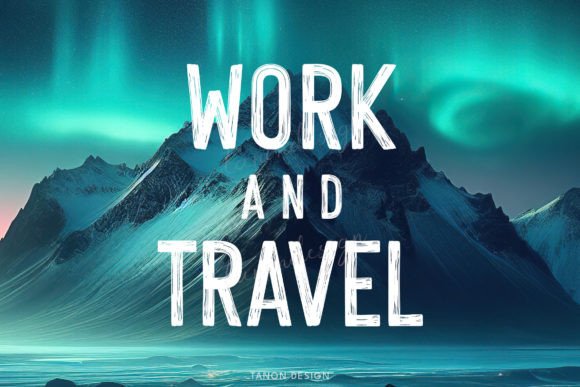 Raw Hand Painted Font - Image 2