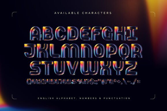 Refraction Ray Font - Image 5