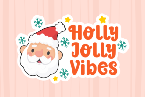 Alternative view of Reindeer Candy Font