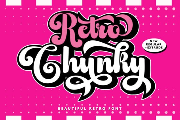 Retro Chunky Font