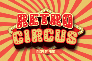 Retro Circus Font