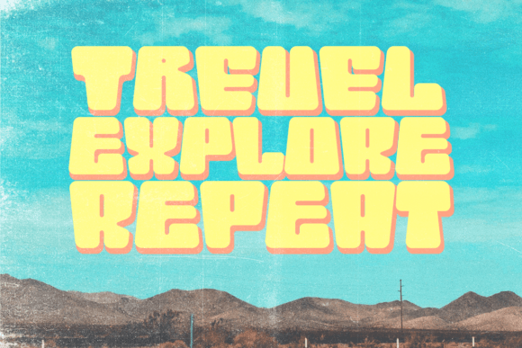 Retro Disco Font - Image 3