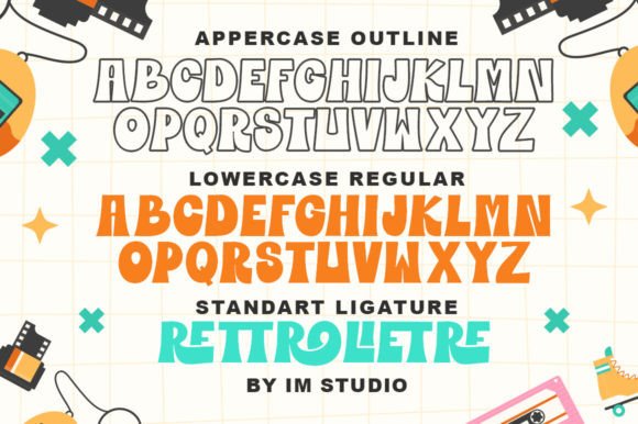 Retro Font - Image 3