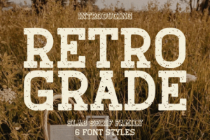 Retro Grade Font