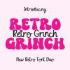 Retro Grinch Font