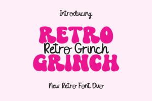 Retro Grinch Font