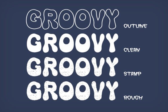 Retro Groovy Font - Image 2
