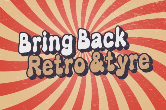Retro Groovy Font - Image 3