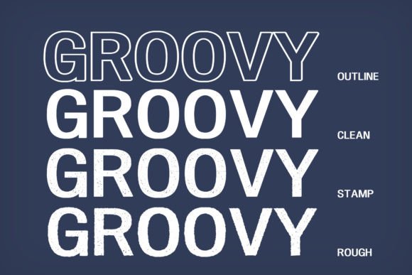Retro Groovy Font - Image 2