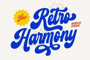 Retro Harmony Font