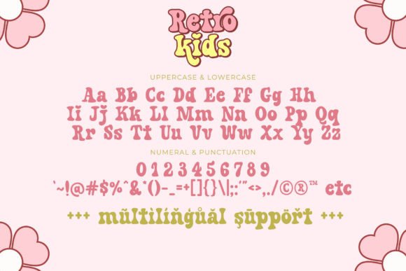 Retro Kids Font - Image 9