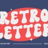 Retro Letter Font