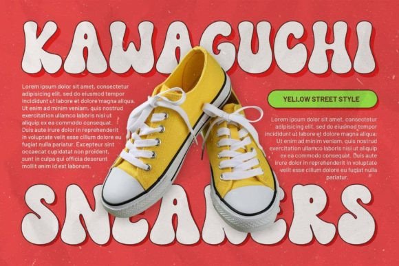 Retro Letter Font - Image 6