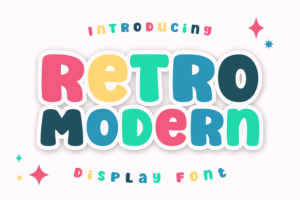 Retro Modern Font