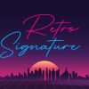 Retro Signature Font