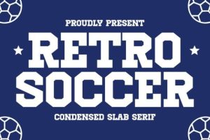 Retro Soccer Font