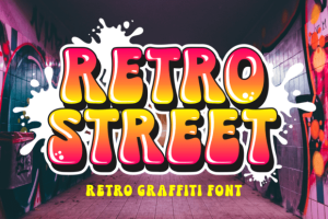 Retro Street Font