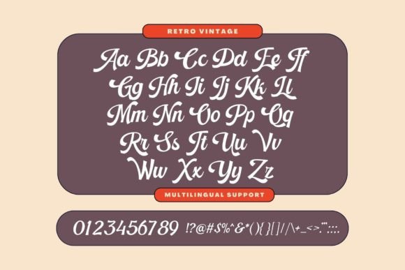 Retro Vintage Font - Image 8