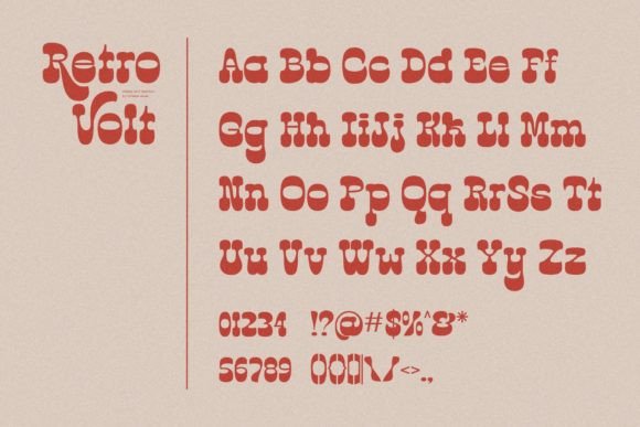 Retro Volt Font - Image 3