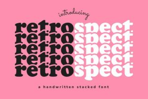 Retrospect Font