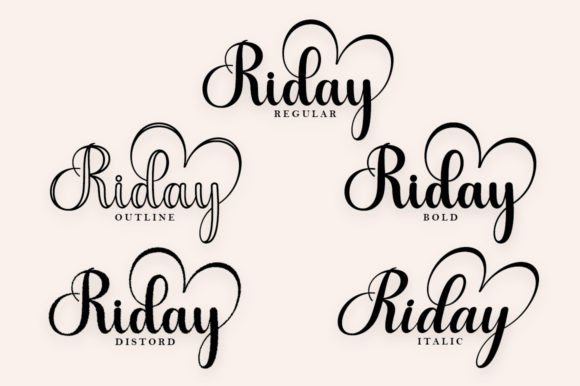Riday Font - Image 2
