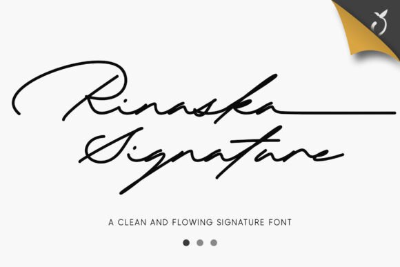 Rinaska Signature Font