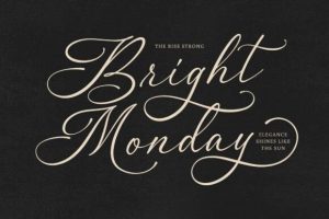 Alternative view of Rindeya Font