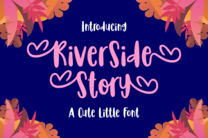 Riverside Story Font