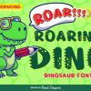 Roaring Dino Font