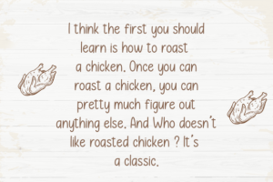 Alternative view of Roast Chicken Font