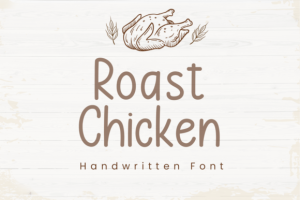 Roast Chicken Font