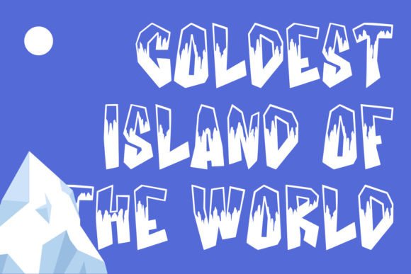 Rock Ice Font - Image 4