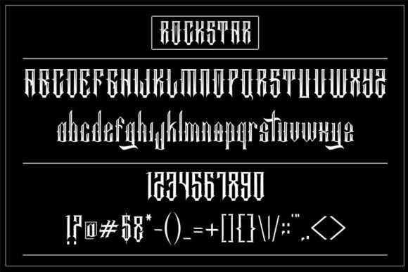 Rockstar Font - Image 4
