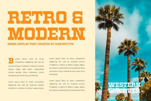 Roger Display Font - Image 2
