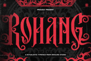 Rohang Ethnical Dayak Pro Font