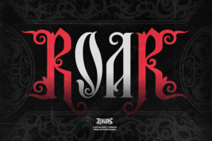 Alternative view of Rohang Ethnical Dayak Pro Font